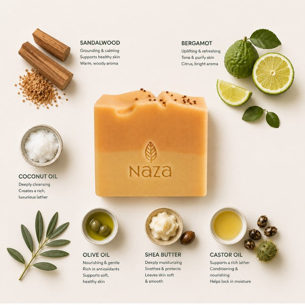 Captivating Sandalwood Bergamot Soap